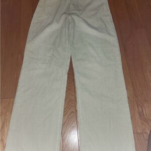 Mustard Seed Ivory Corduroy Trousers Women’s Size L